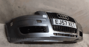 Zderzak przód przedni audi A3 8P lift fl LY7H szary 4