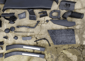MERCEDES B 245 Plastiki Tapicerki Wykończenia Wnętrza Osłona Słupka Nakładki Progów 5