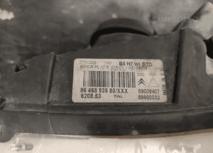 Lampa przednia lewa citroen C4 04-08 3