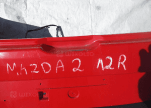 Mazda 2 ii zderzak tył tylny 12R 14