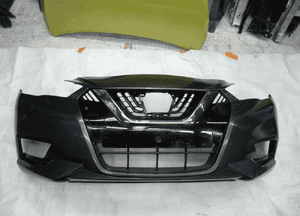 Nissan micra K14 cały bez grila zderzak przedni 1