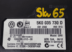 Mosuł sterownik bluetooth vw skoda seat 5K0035730D 3