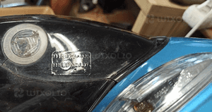 Lusterko prawe 15 pin citroen C4 grand picasso knyc podświetlane składane 5