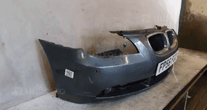 Zderzak przód przedni do bmw serii 5 E60/E61 pdc halogeny spryski xenon spacegrau szary 4