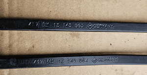 Opel Zafira B II ramie wycieraczki przód przednie prawe  lewe 2