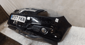 Zderzak przód przedni opel corsa d halogeny Z20R czarny uszkodzony !! 3