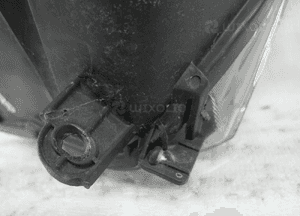 Opel meriva a lift soczewka lampa przednia prawa 6