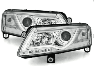 Lampy Reflektory Do AUDI A6 C6 4F OD 04.2004 DO 2008 Roku LED XENON 1