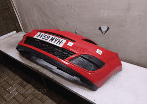 Zderzak przód przedni renault twingo 2 ii OV727 czerwony 3