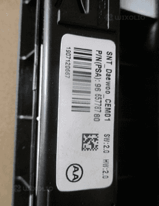 WYŚWIETLACZ EKRAN RADIA CITROEN C4 DS4 9804496980 3