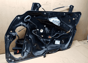 Mechanizm podnośnik szyby prawy przód VW Passat B6 3C1837756F 3