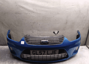 Zderzak przó przedni ford c max c-max lift fl G3 niebieski błękitny halogeny 2