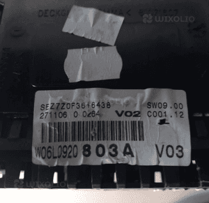 Seat Ibiza Cordoba  02-08 6L 1.4 TDI zegar zegary  licznik 6L0920803A 6L0920822C 2