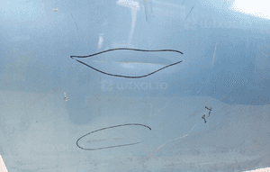 Renault zoe 2012- drzwi przednie prawy przód 801521112R 8
