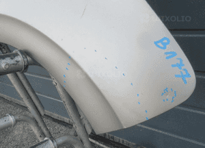 Błotnik przedni przód prawy peugeot 208 i 1 2012-2019 11