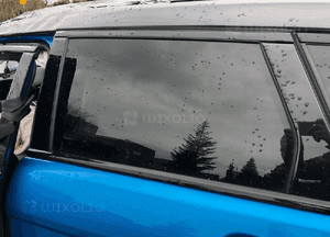Szyba drzwi lewy tył Range Rover Evoque