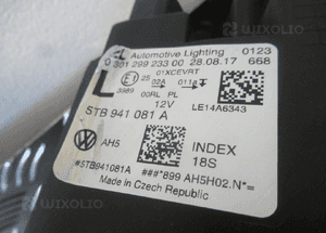 Lampa przód przednia lewa vw touran ii 2 full led 2015- 15