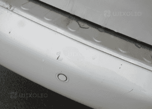 Zderzak tył tylny vw caddy 3 iii lift LB9A krótki 2010-2015 rok 5