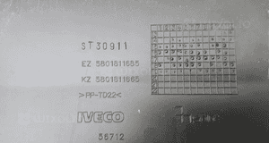 Listwa boczna prawa Iveco Daily 4 14- 5801811685 5