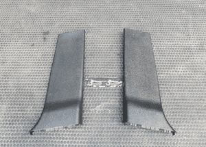 Osłona Progu Słupka Plastik Nakładka Tapicerka Czarne Seat Leon I 1 Toledo II 2 15