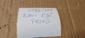 Sprężyna przód przednia BMW 7 E65 6