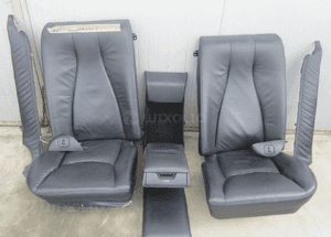 MERCEDES S 220 kanapa tylna grzana el.regulowana