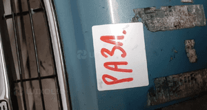 Zderzak przód przedni do saab 9-3 93 spryskiwacze lamp xenon 304 błękitny halogeny 4