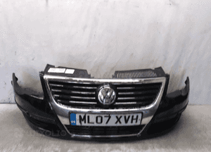Zderzak przód przedni do volkswagen vw passat B6 halogeny LC9X 1