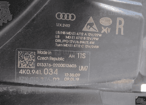 Lampa przednia przód prawa audi A6 C8 4K0 full led 2018- 18