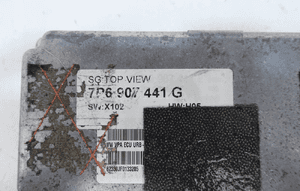 Vw audi skoda seat moduł sterownik kamer 360 7P6907441G 4