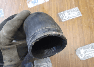 Rura Przewód Waz Intercooler Turbiny Turbo 2.0 TDI VW Transporter T5 Lift Caravella Multivan 10