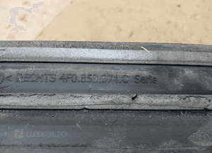 Listwa progowa progu prawy przód przednia prawa Audi A6 C6 4F0853374C 5
