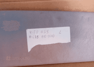Słonecznik osłona przeciwsłoneczna lewa Mercedes Vito 639 A6398100010 5