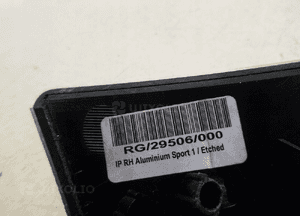 JAGUAR XE X760 LISTWA DEKOR KONSOLI DESKI KOMPLET 6