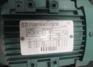 SILNIK ELEKTRYCZNY AGREGAT CHŁODNIA THERMO KING V200 V300 5D51630G11 2