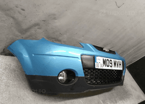 Zderzak przód przedni chevrolet spark ii fl lift niebieski 5