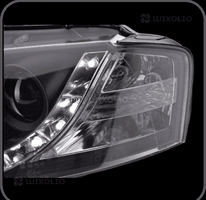 NOWE Lampy Reflektory Do AUDI A3 8P Od 2003 Do 2008 Roku + ŻARÓWKI LED 3