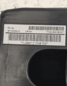 Range rover vogue L322 08-12 airbag poduszka powietrzna pasażera 7