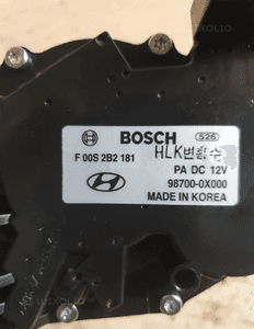 SILNICZEK WYCIERACZKI TYŁ HYUNDAI I10 nr 98700-0X000 98700-OX000 2