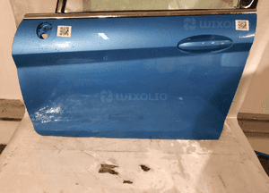 Drzwi przód przednie lewe ford fiesta MK.7 7 vii 99 błękitne niebieskie 5D 5 drzwi hb 5
