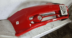 * ZDERZAK PRZÓD PRZEDNI DO HYUNDAI COUPE HALOGENY CZERWONY 4