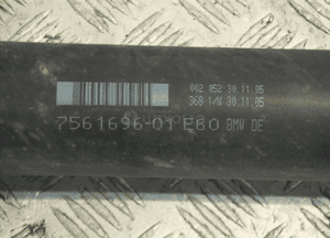 Wał napędowy bmw E60 2,0D automat 06R 7561696 4