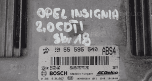 Komputer opel insignia 2.0TDCI 55595540 0281019867  dostępne 2 sztuki 6