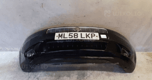 Zderzak przód przedni do fiat grande punto ii 891/B czarny halogeny 1