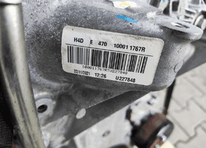 Silnik kompletny turbina wtryskiwacze renault clio v 1.0 tce H4DE470 19-24 8