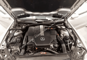 Maska Zderzak Reflektory Błotniki Wzmocnienie Belka Pas Przedni Lampy Mercedes SL500 SL350 R230 26
