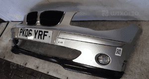 Zderzak przód przedni bmw E87 seria 1 titansilber srebrny halogeny 3