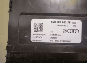 Moduł komfortu Audi 4N0907063FF 2