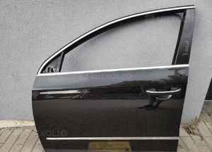 DRZWI lewy przód przednie kierowcy VW Passat B6 lift LC9X czarne 3