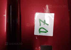 Zderzak tył tylny peugeot 307 ekqd bordo bordowy 5